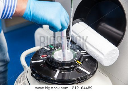 Liquid Nitrogen Cryogenic Tank At Life Sciences Laboratory