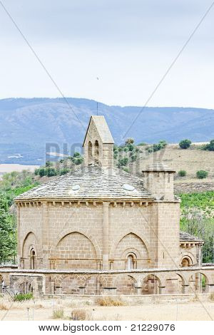 Kirche der Heiligen Maria von Eunate, Weg nach Santiago De Compostela, Navarra, Spanien