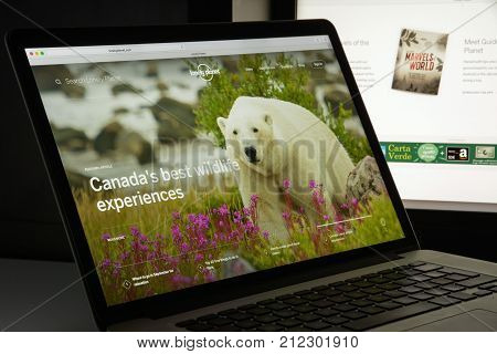Milan, Italy - August 10, 2017: Loney Planet Website Homepage. It Is The Largest Travel Guide Book P