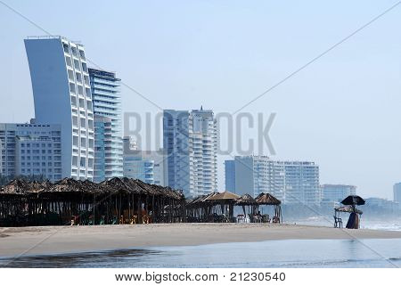 Beach skyline