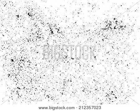 Ink blots Grunge urban background.Texture Vector. Dust overlay distress grain . .Black paint splatter dirtyposter for your design. Hand drawing illustration