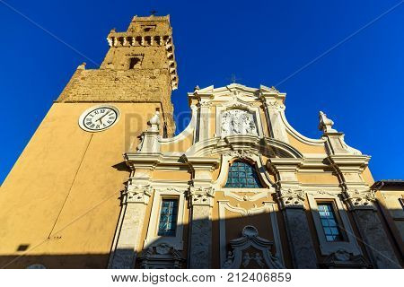 The Church Of Pitigliano
