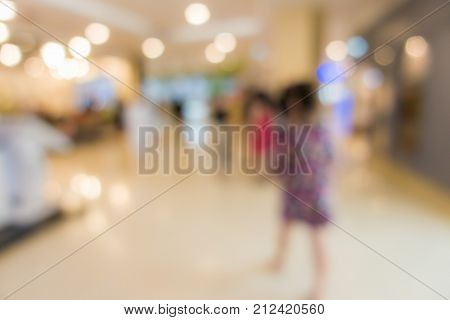 Abstrast Blurred background : shopping mall