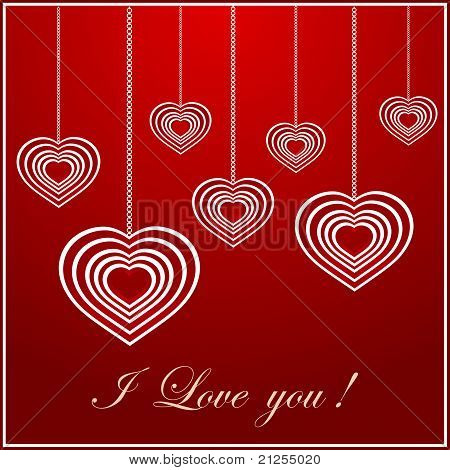 Sfondo di disegno di San Valentino
