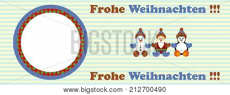 Christmas banner with fir branches decorated festive header design for your site.