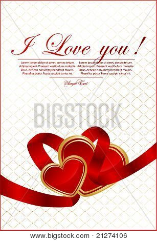 Vettore di San Valentino carta