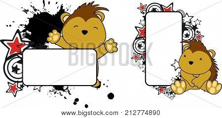 Cute Little Porcupine Vector Photo Free Trial Bigstock How to draw cartoon burger cute and easy | funny cheeseburger drawing. bigstock