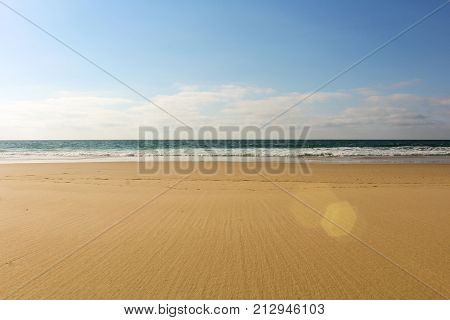 Amazing beautiful ocean in south of France. Lege Cap Ferret