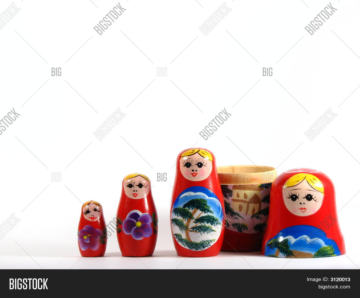 Russian Nested Dolls Image & Photo (Free Trial) | Bigstock