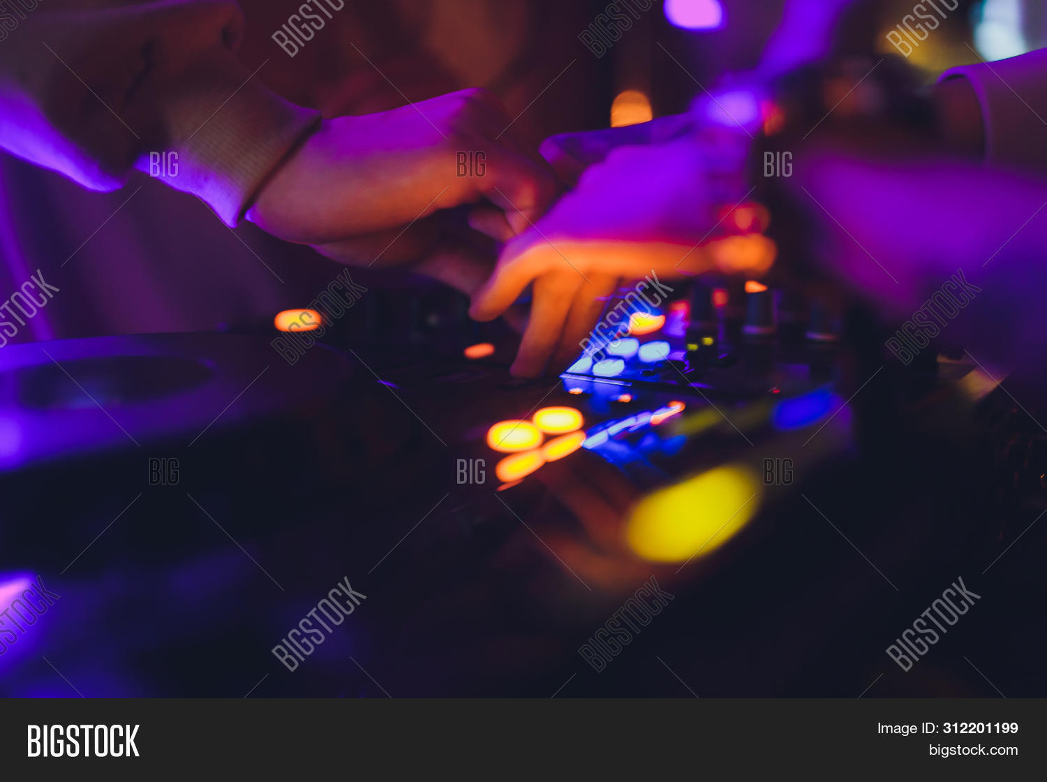 Dj Turntable Console Image & Photo (Free Trial) Bigstock