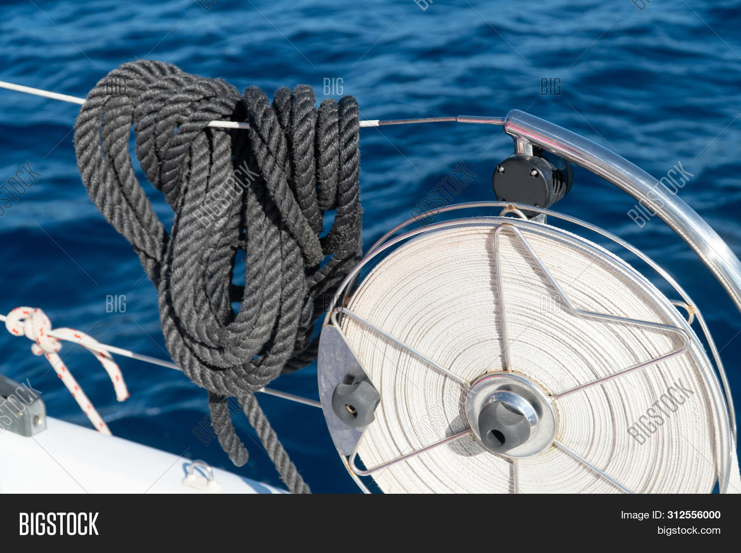 Balck Mooring Lines Image & Photo (Free Trial) Bigstock
