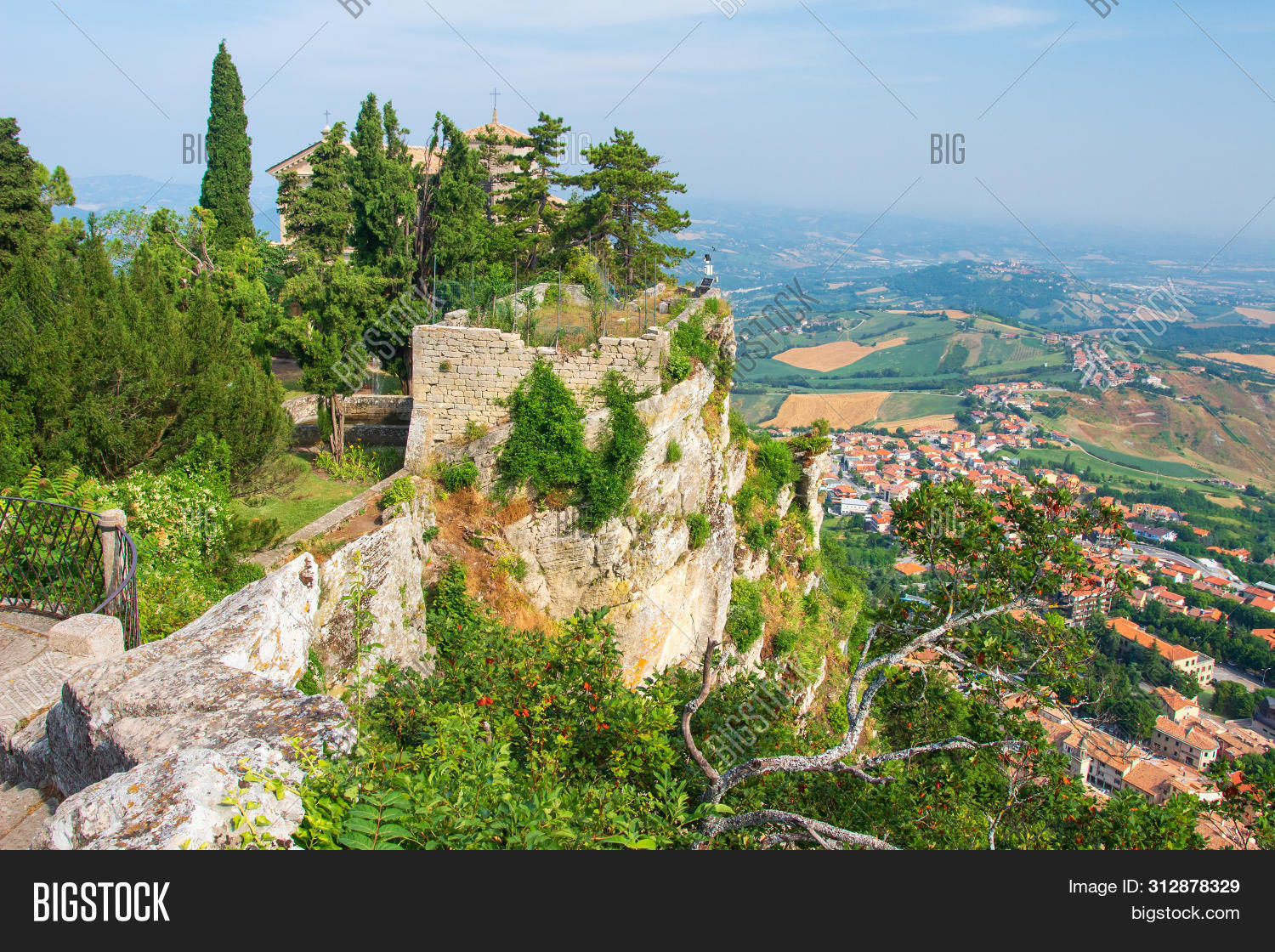 San Marino Landscape Image Photo Free Trial Bigstock