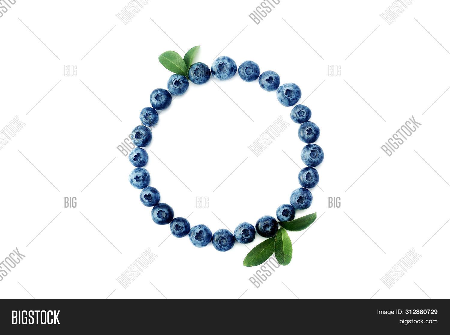 Summer Blueberry Round Image & Photo (Free Trial) | Bigstock