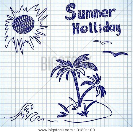 estate holliday doodles