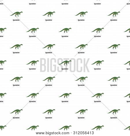 Iguanodone Pattern Seamless Vector Repeat For Any Web Design
