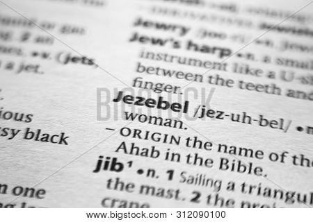 Word Or Phrase Jezebel In A Dictionary