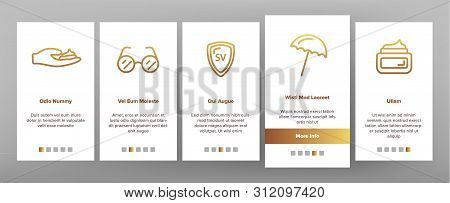 Sunscreen, Uv Defence Vector Onboarding Mobile App Page Screen. Sunscreen, Suntan Rules Illustration