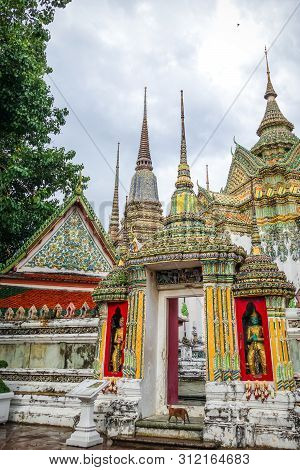 Wat Pho Buddhist Temple In Bangkok, Thailand