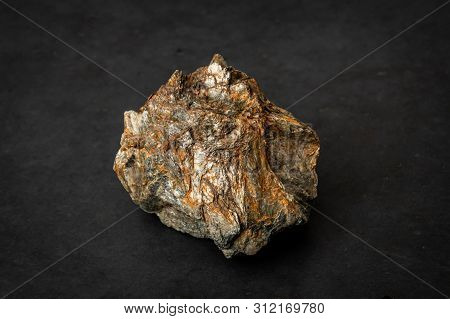 Muskovit Gemstone Sparkling Because Of High Content Of Metal Elements