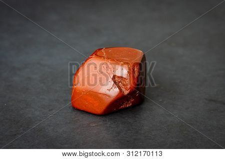 Red Jaspis Jewel Mineral Precious Shiny Gemstone