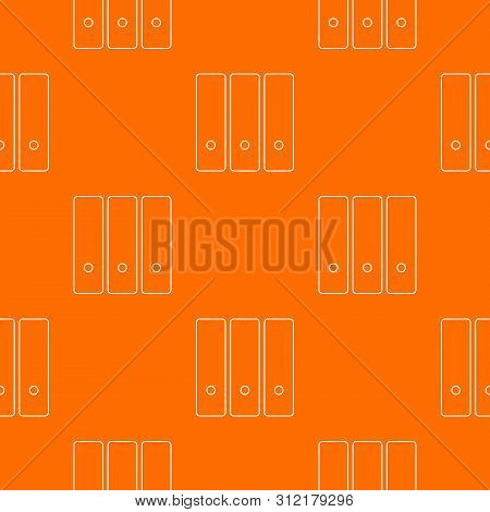 Office Folder Pattern Orange For Any Web Design Best