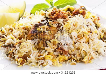 ข้าวหมกไก่