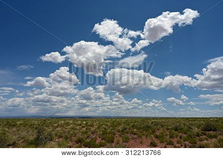 Summer Cloudsscape Over The Grand Canyon - Parashant National Monument, Arizona.