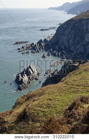 View From Above Bennetts Mouth East Towards Ilfracombe, North Devon, Uk
Succession Of Headlands, Pen