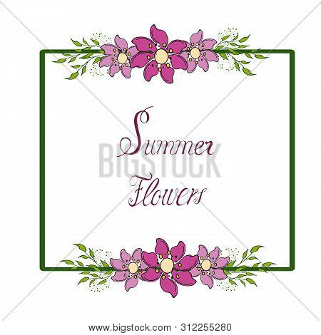 Vector Hand Draw Illustration. Celebrate Happy Spring Vector  Illustration.
