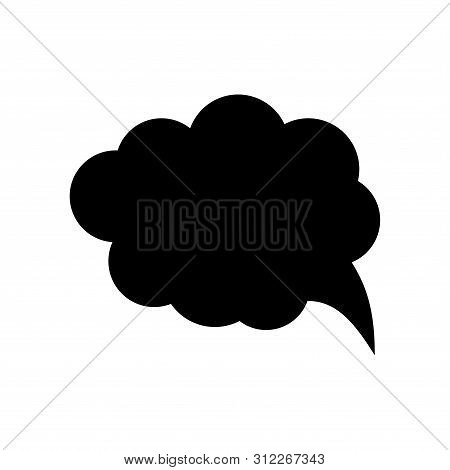 Speech Bubble Vector Icon For Apps And Websites