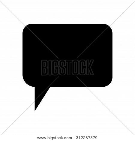 Speech Bubble Vector Icon For Apps And Websites