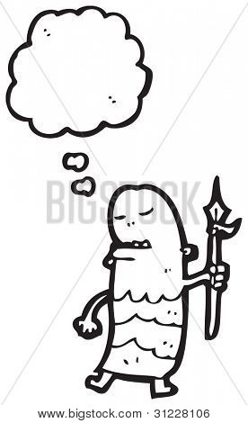 primitive tribesman tegneserie