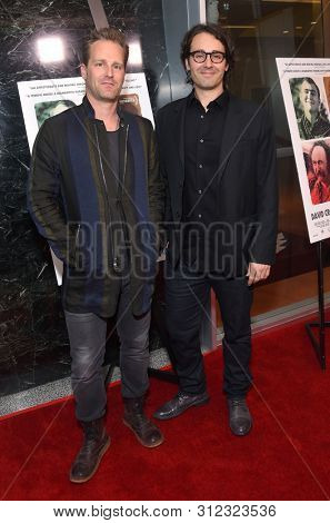 LOS ANGELES - JUL 18:  Marcus Eaton and A.J. Eaton arrives for the 'David Crosby: Remember My Name' Los Angeles Premiere on July 18, 2019 in Hollywood, CA                