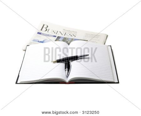 Noviny, pero a Poznámkový blok