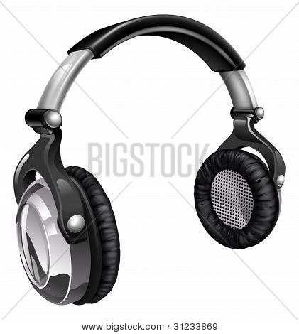 Große coole Musik-Kopfhörer
