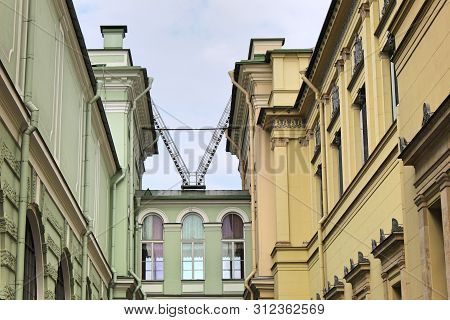 Petersburg Architecture Outdoor Travel Ermitage Buildings Old