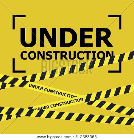 Under Construction Vector Photo Free Trial Bigstock