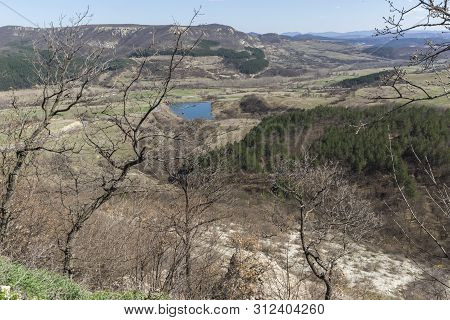 Perperikon, Bulgaria - March 17, 2019: Ruins Of Ancient Sanctuary City Of Perperikon, Kardzhali Regi