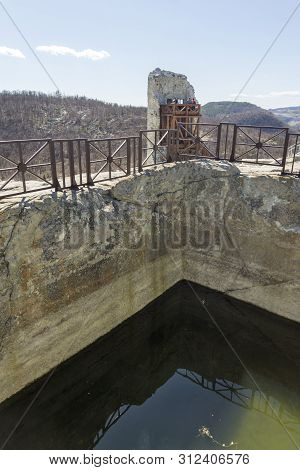 Perperikon, Bulgaria - March 17, 2019: Ruins Of Ancient Sanctuary City Of Perperikon, Kardzhali Regi