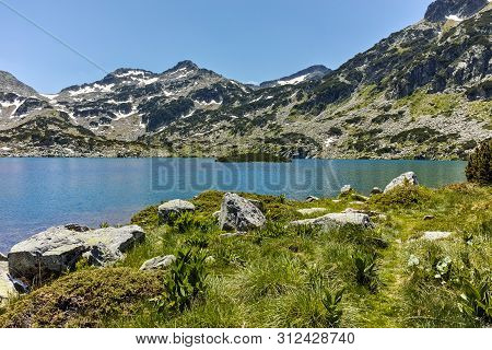 Landscape With Demirkapiyski Chukar Peak And Popovo Lake, Pirin Mountain, Bulgaria