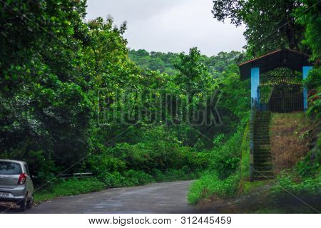 Tourists Are Traveling To Vagamon Hill Station By Car