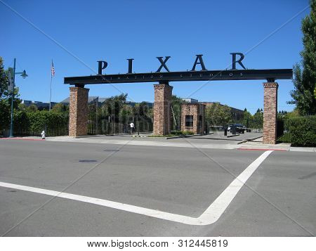 Emeryville, Ca - August 14, 2009: Pixar Studios Is An American Computer Animation Film Studio Based 