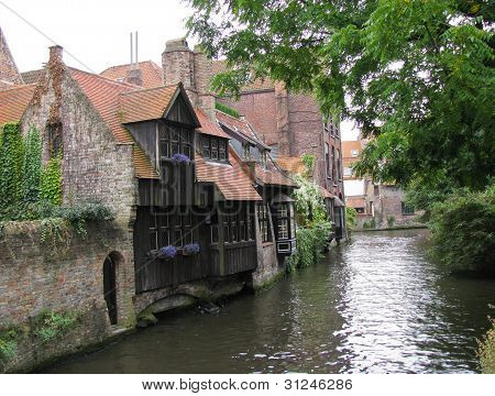 Houses in Bruges