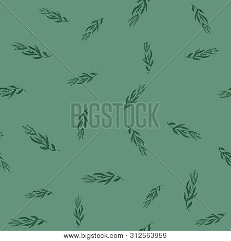 Modern Floral Background Or Pattern. Spring Seamless Pattern. Element Decorative Floral. Simple Mode