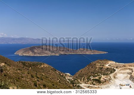Altsi View From Mochlos On The Crete Island, Greece