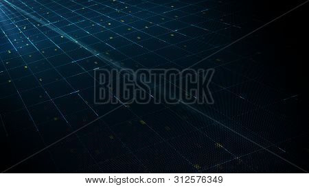 Abstract Digital Technology Background Concept.