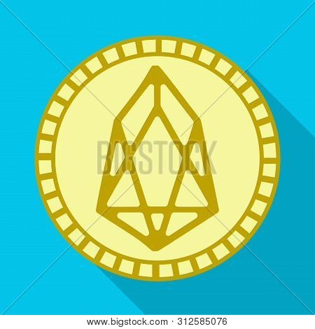 Vector Illustration Of Bytecoin And Virtual Symbol. Set Of Bytecoin And Tech Stock Symbol For Web.