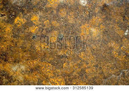 Rusty Metal Background With Streaks Of Rust. Rust Stains. The Metal Surface Rusted Spots.metal Rust 