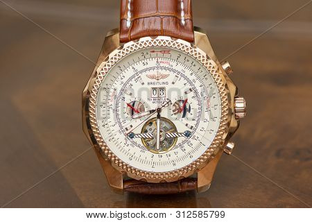 Amman/jordan 4 July 2019, Luxury Breitling Watch In Amman In Jordan