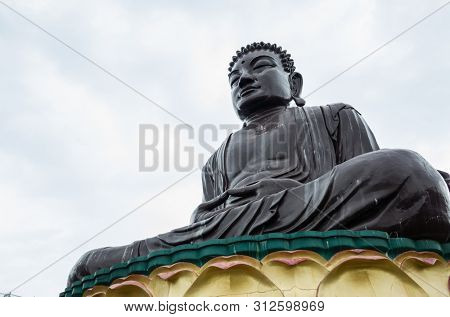 Changhua, Taiwan - July 13th, 2019: Changhua Great Buddha Statue of Bagua Mountain, Changhua city, Taiwan, Asia